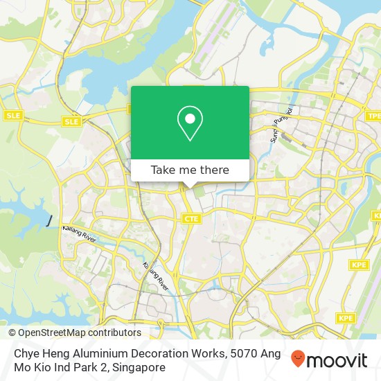 Chye Heng Aluminium Decoration Works, 5070 Ang Mo Kio Ind Park 2 map