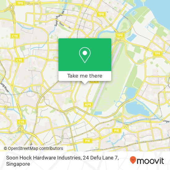 Soon Hock Hardware Industries, 24 Defu Lane 7 map