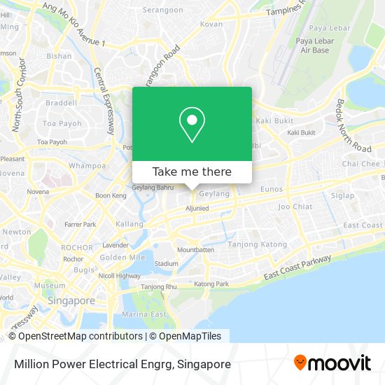 Million Power Electrical Engrg map