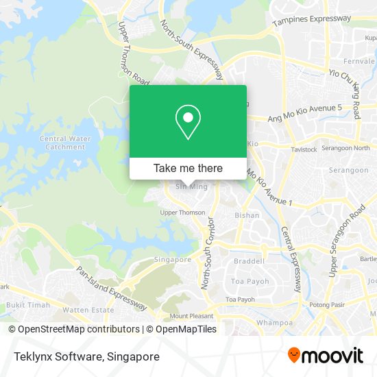 Teklynx Software map