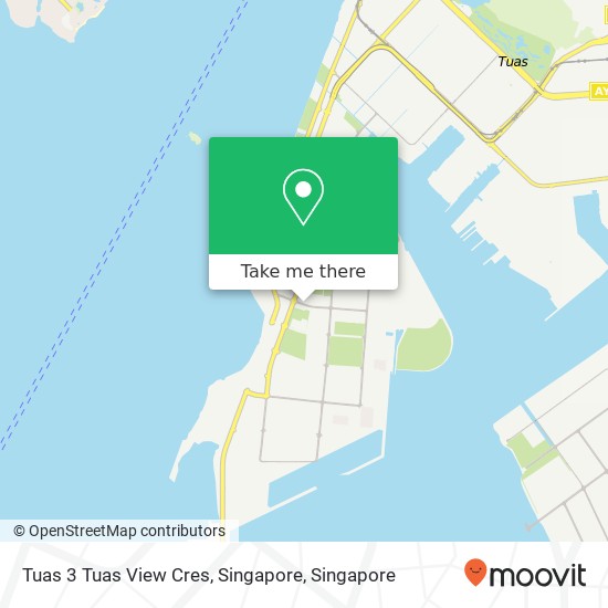 Tuas 3 Tuas View Cres, Singapore地图