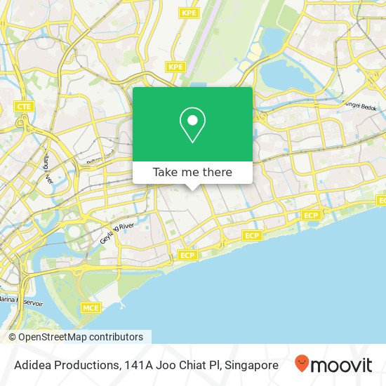 Adidea Productions, 141A Joo Chiat Pl地图