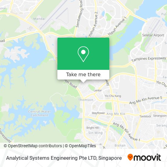 Analytical Systems Engineering Pte LTD map