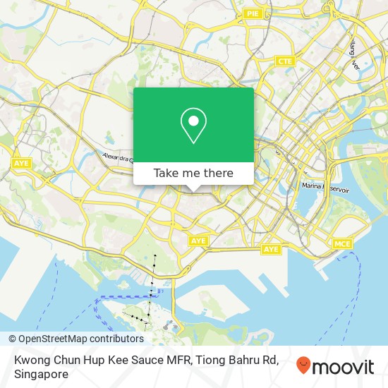 Kwong Chun Hup Kee Sauce MFR, Tiong Bahru Rd地图