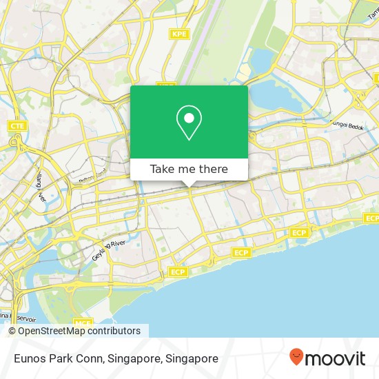 Eunos Park Conn, Singapore地图