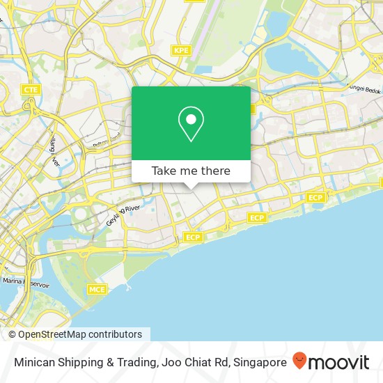 Minican Shipping & Trading, Joo Chiat Rd map