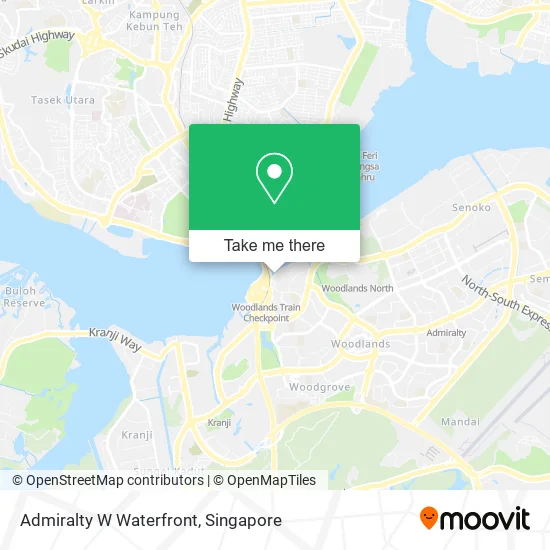 Admiralty W Waterfront map