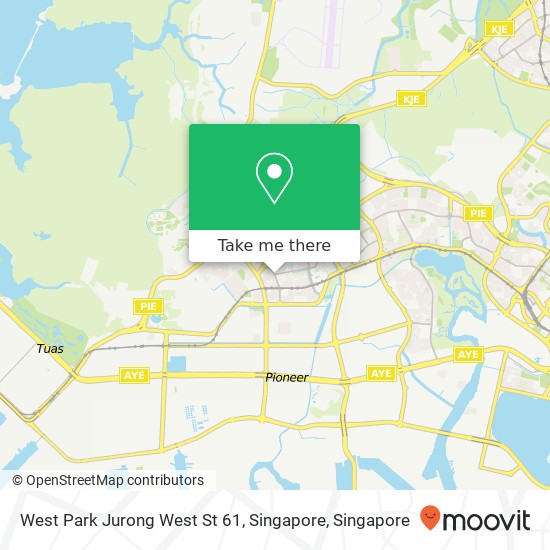 West Park Jurong West St 61, Singapore地图