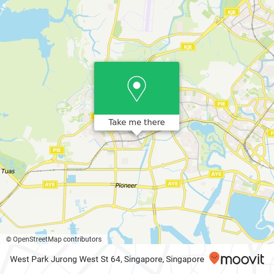 West Park Jurong West St 64, Singapore map