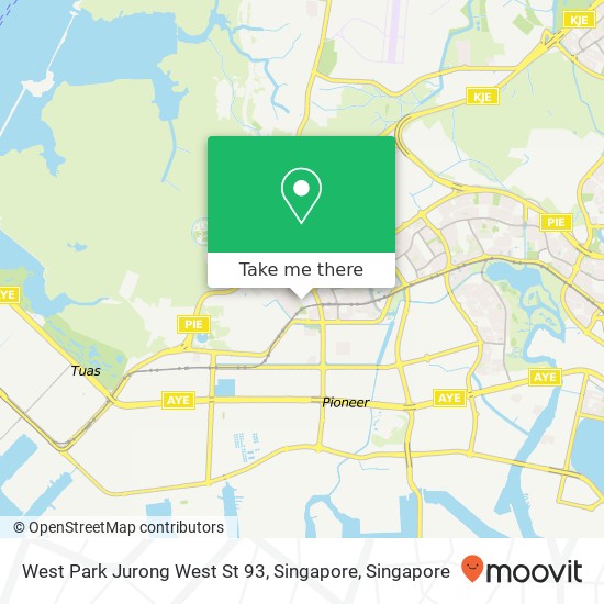 West Park Jurong West St 93, Singapore地图