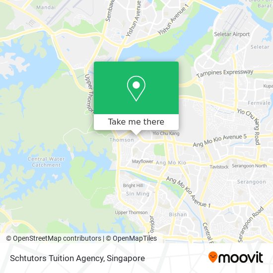 Schtutors Tuition Agency map
