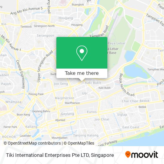 Tiki International Enterprises Pte LTD map