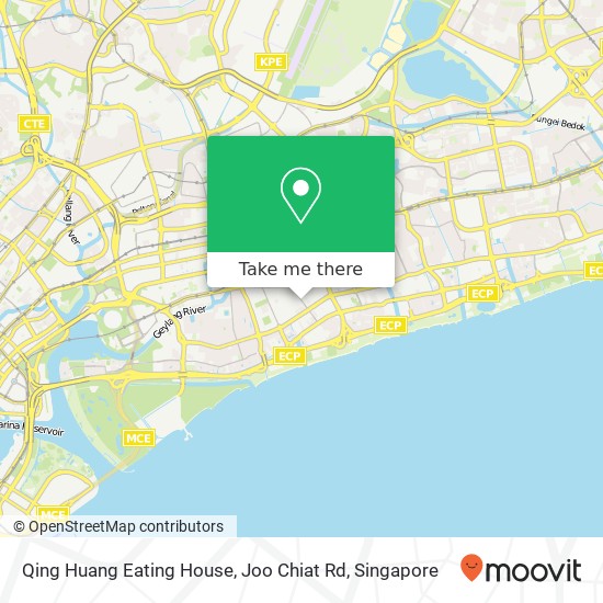 Qing Huang Eating House, Joo Chiat Rd地图