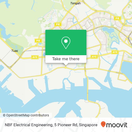 NBF Electrical Engineering, 5 Pioneer Rd地图