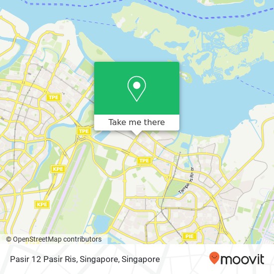 Pasir 12 Pasir Ris, Singapore map