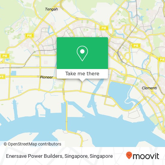 Enersave Power Builders, Singapore map