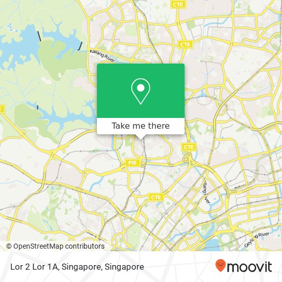 Lor 2 Lor 1A, Singapore地图