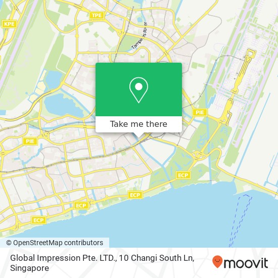 Global Impression Pte. LTD., 10 Changi South Ln map