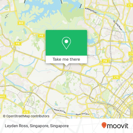 Leyden Ross, Singapore地图