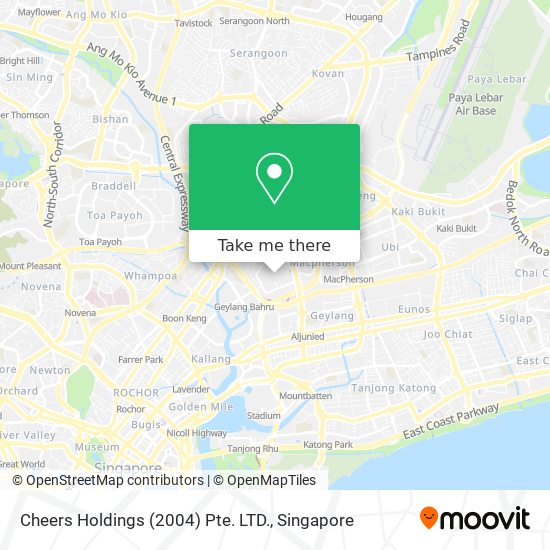 Cheers Holdings (2004) Pte. LTD. map