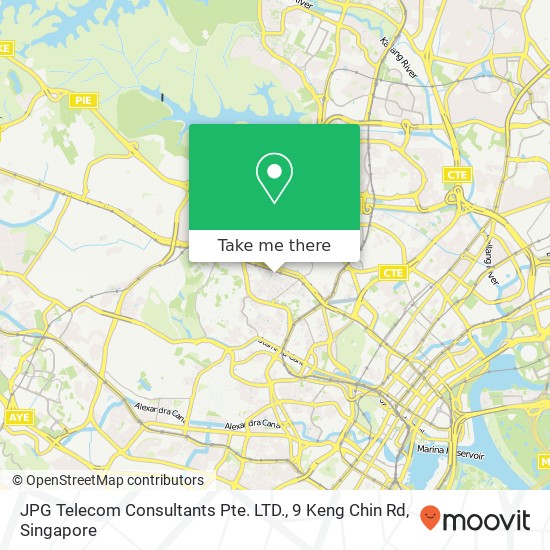 JPG Telecom Consultants Pte. LTD., 9 Keng Chin Rd map