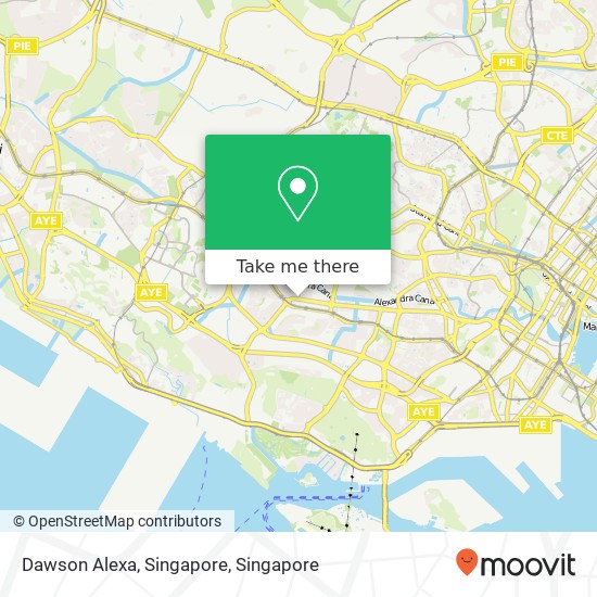 Dawson Alexa, Singapore map