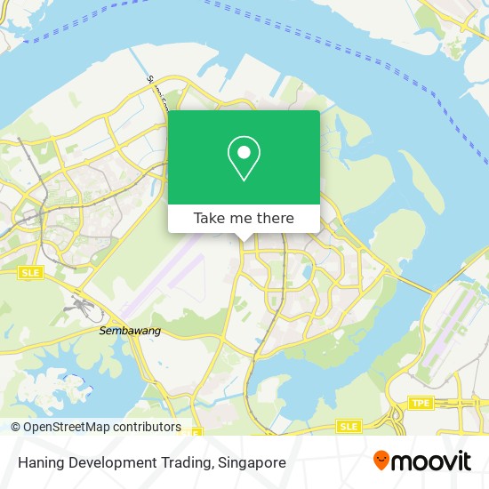 Haning Development Trading map