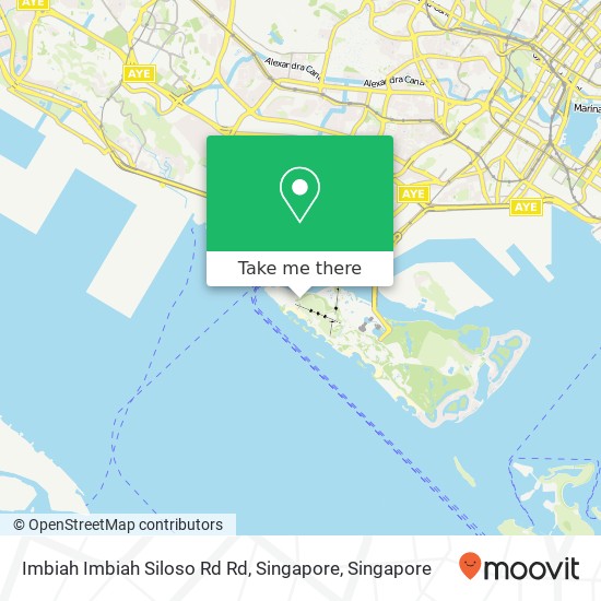 Imbiah Imbiah Siloso Rd Rd, Singapore map