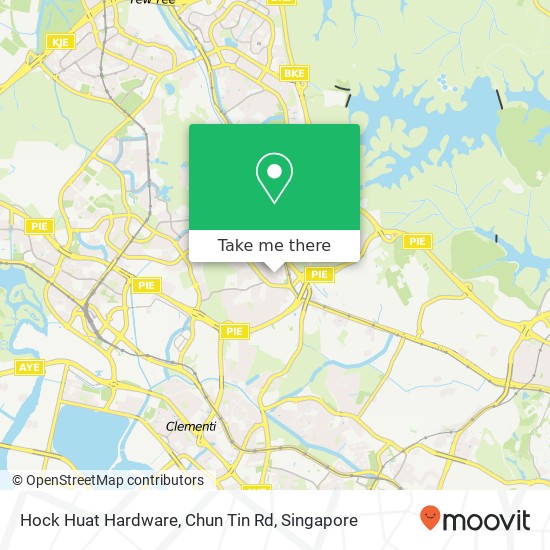 Hock Huat Hardware, Chun Tin Rd map