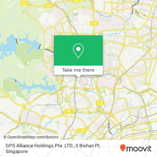 GPS Alliance Holdings Pte. LTD., 3 Bishan Pl map