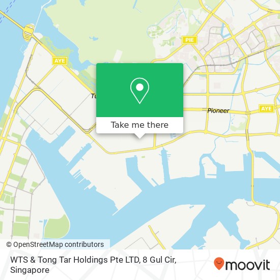 WTS & Tong Tar Holdings Pte LTD, 8 Gul Cir map