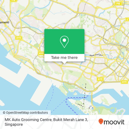 MK Auto Grooming Centre, Bukit Merah Lane 3 map