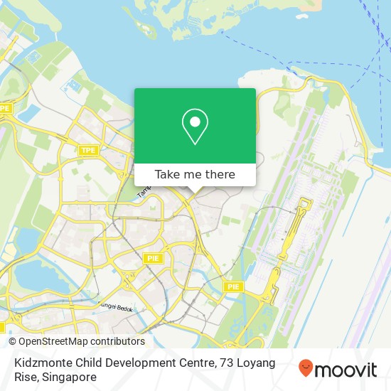 Kidzmonte Child Development Centre, 73 Loyang Rise地图