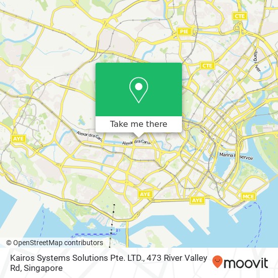 Kairos Systems Solutions Pte. LTD., 473 River Valley Rd map