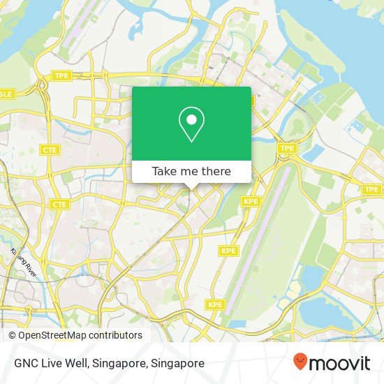 GNC Live Well, Singapore地图