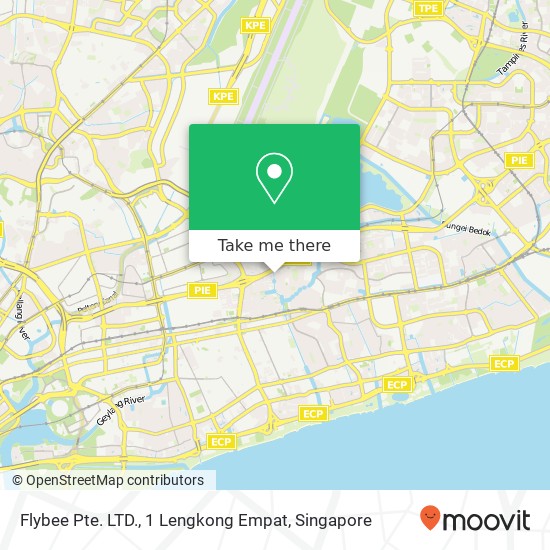 Flybee Pte. LTD., 1 Lengkong Empat地图