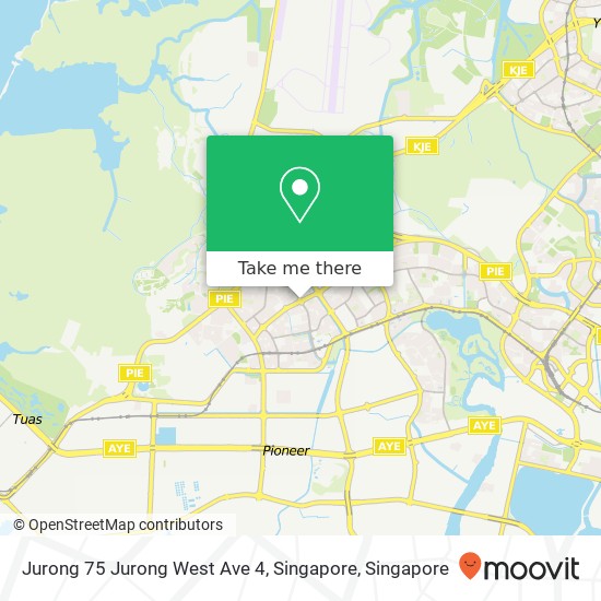 Jurong 75 Jurong West Ave 4, Singapore map
