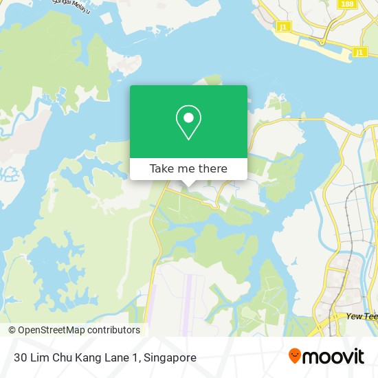 30 Lim Chu Kang Lane 1 map