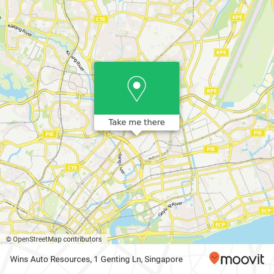 Wins Auto Resources, 1 Genting Ln地图