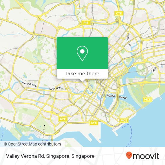 Valley Verona Rd, Singapore地图