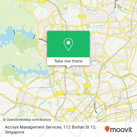 Accsys Management Services, 112 Bishan St 12地图
