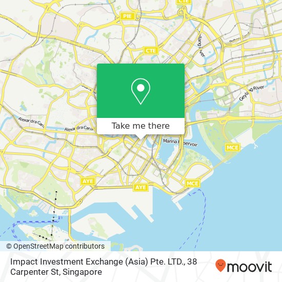 Impact Investment Exchange (Asia) Pte. LTD., 38 Carpenter St map