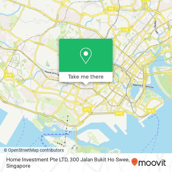 Home Investment Pte LTD, 300 Jalan Bukit Ho Swee地图