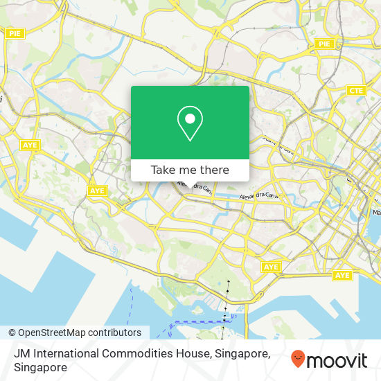 JM International Commodities House, Singapore map