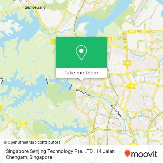 Singapore Senjing Technology Pte. LTD., 14 Jalan Chengam地图