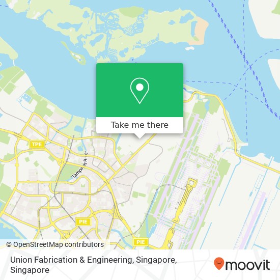 Union Fabrication & Engineering, Singapore map