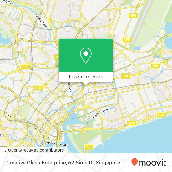 Creative Glass Enterprise, 62 Sims Dr map