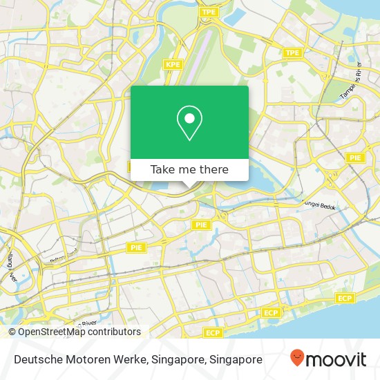 Deutsche Motoren Werke, Singapore map