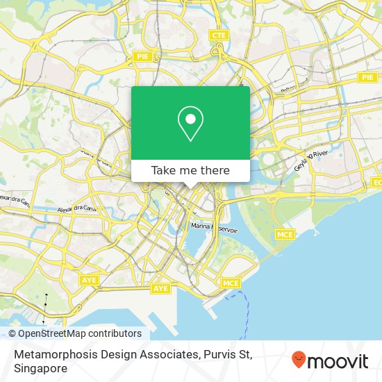 Metamorphosis Design Associates, Purvis St map