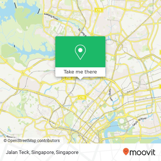 Jalan Teck, Singapore地图